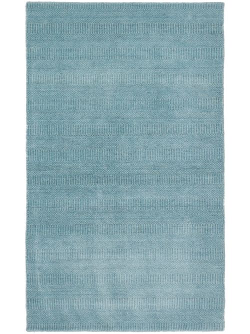 Indian Pearl 3'0" x 5'0" Hand-knotted Viscose, Wool Rug 