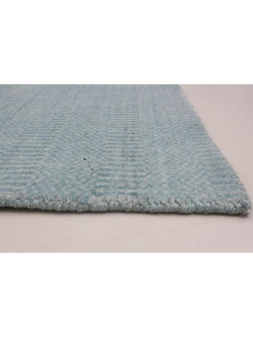 Indian Pearl 3'0" x 5'0" Hand-knotted Viscose, Wool Rug 