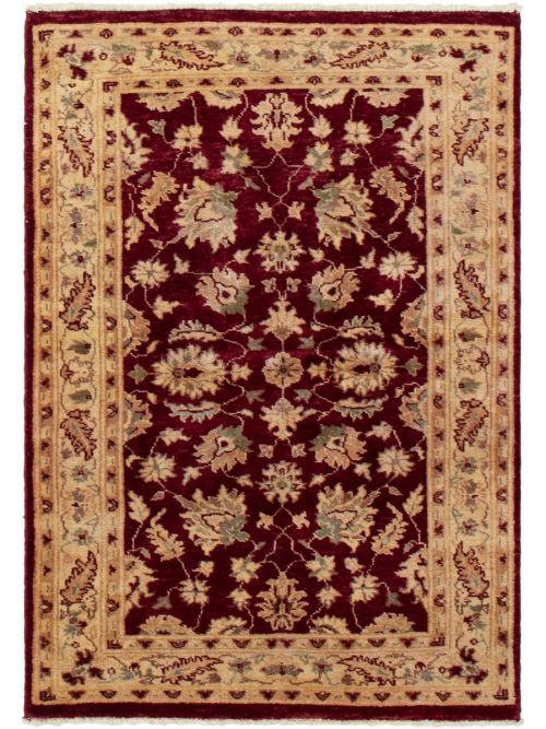 Afghan Chobi Finest 3'1" x 4'10" Hand-knotted Wool Rug 