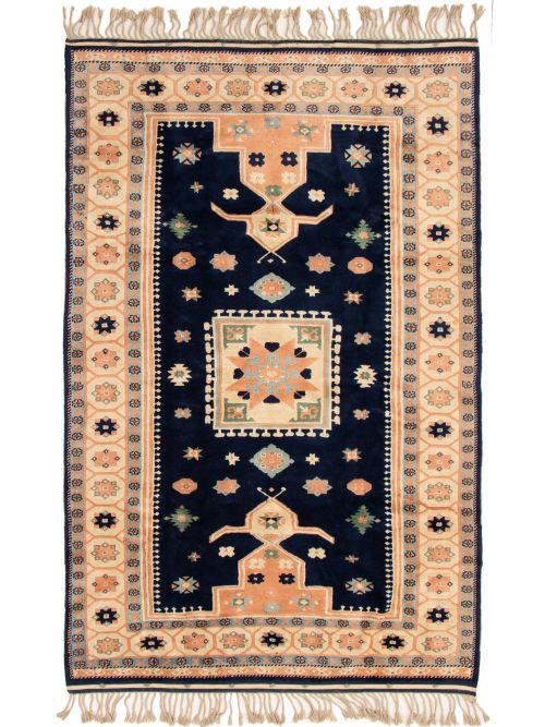 Turkish Antique Shiravan 6'2" x 9'1" Hand-knotted Wool Rug 