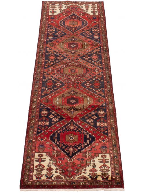 Persian Darjazin 3'4" x 10'11" Hand-knotted Wool Rug 