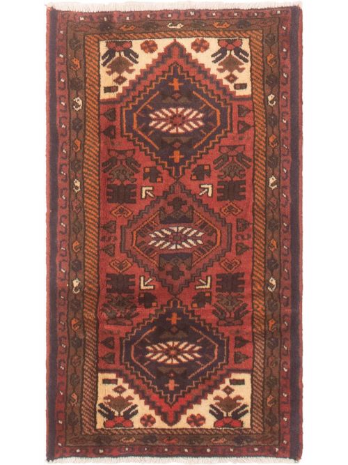 Persian Darjazin 2'1" x 3'9" Hand-knotted Wool Rug 
