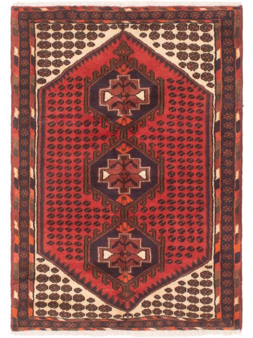 Persian Darjazin 3'4" x 4'9" Hand-knotted Wool Rug 