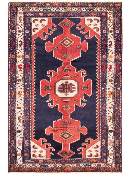 Persian Darjazin 3'5" x 5'1" Hand-knotted Wool Rug 