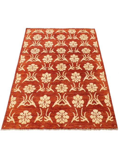 Afghan Finest Ziegler Chobi 6'8" x 9'10" Hand-knotted Wool Rug 