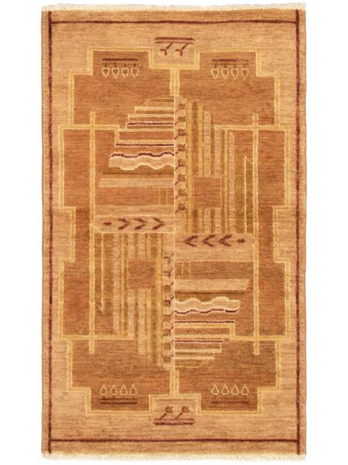 Afghan Finest Ziegler Chobi 3'1" x 5'3" Hand-knotted Wool Rug 