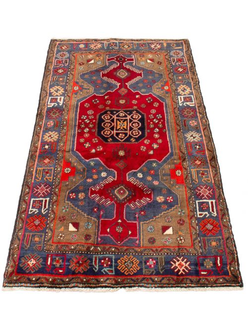 Persian Zanjan 4'5" x 6'8" Hand-knotted Wool Rug 