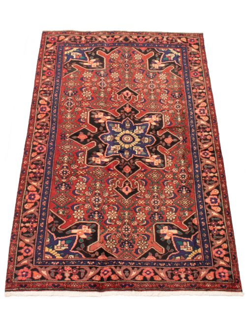 Persian Zanjan 4'5" x 7'3" Hand-knotted Wool Rug 