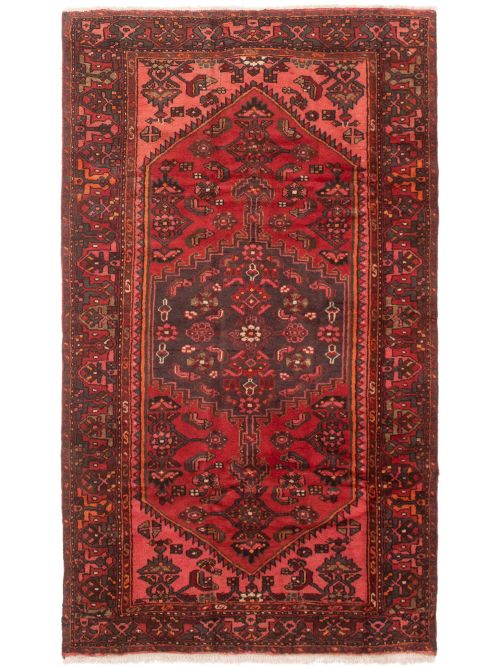 Persian Zanjan 4'4" x 7'5" Hand-knotted Wool Rug 