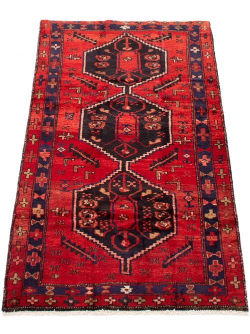 Persian Zanjan 4'0" x 6'9" Hand-knotted Wool Rug 