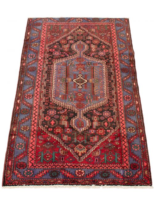 Persian Zanjan 4'4" x 7'3" Hand-knotted Wool Rug 