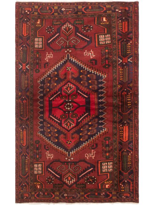 Persian Zanjan 4'0" x 6'8" Hand-knotted Wool Rug 