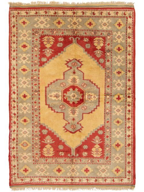 Turkish Melis 5'9" x 8'5" Hand-knotted Wool Rug 