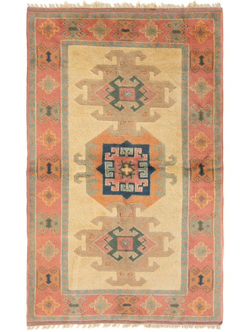 Turkish Melis 4'5" x 7'1" Hand-knotted Wool Rug 