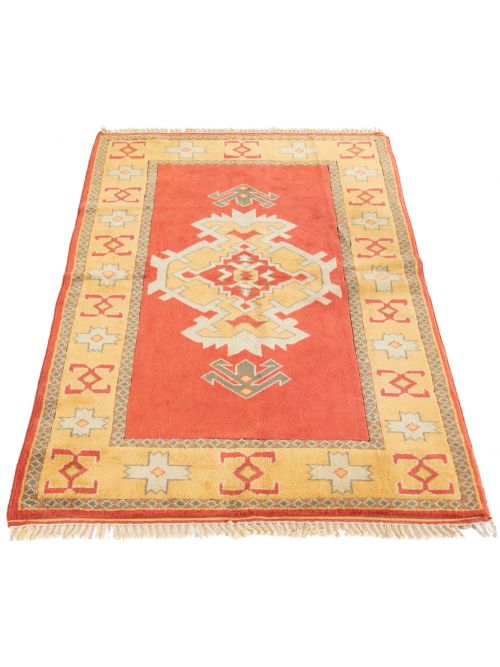 Turkish Melis 5'9" x 7'6" Hand-knotted Wool Rug 