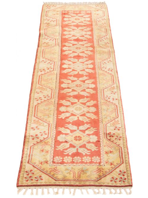 Turkish Melis 2'10" x 9'0" Hand-knotted Wool Rug 