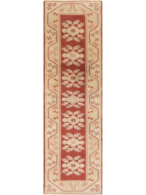 Turkish Melis 2'9" x 9'5" Hand-knotted Wool Rug 
