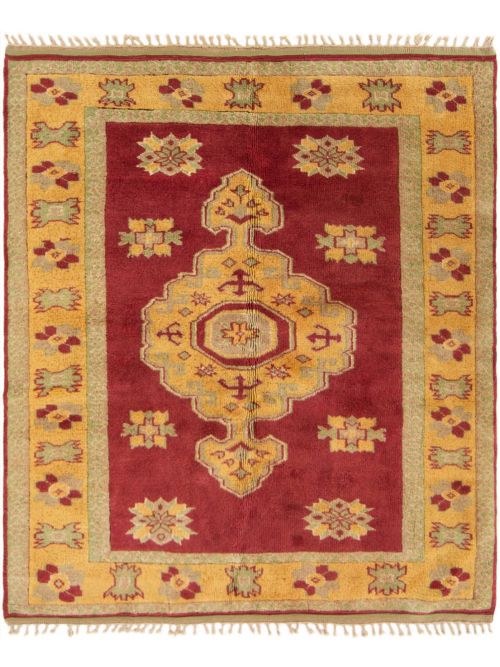 Turkish Melis 5'7" x 6'9" Hand-knotted Wool Rug 