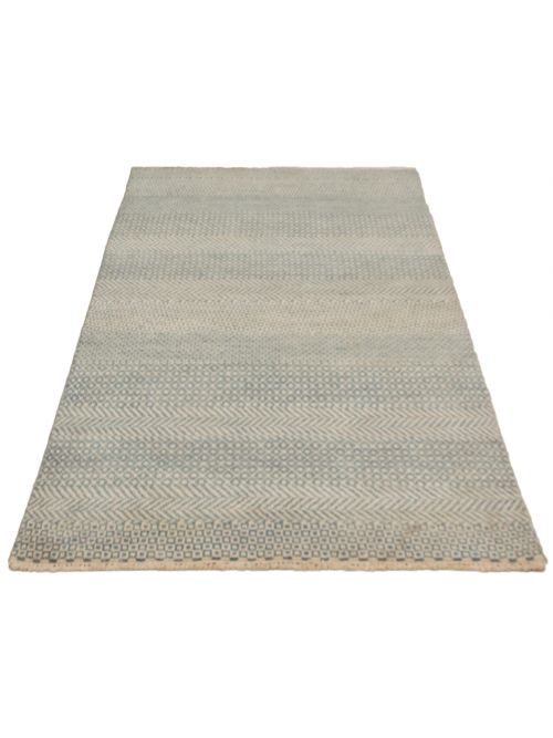 Indian Finest Oushak 4'0" x 6'1" Hand-knotted Wool Rug 