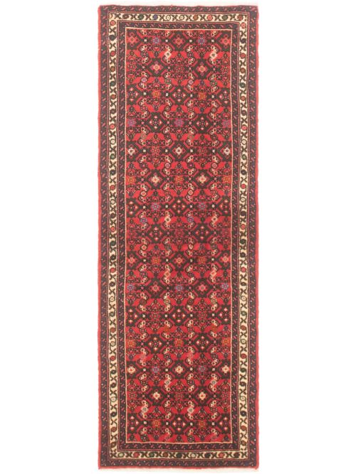 Persian Hosseinabad 2'3" x 6'6" Hand-knotted Wool Rug 