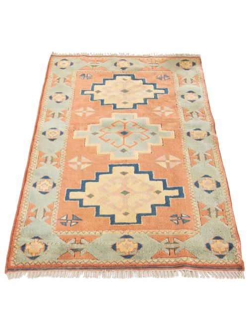 Turkish Melis 4'3" x 7'2" Hand-knotted Wool Rug 
