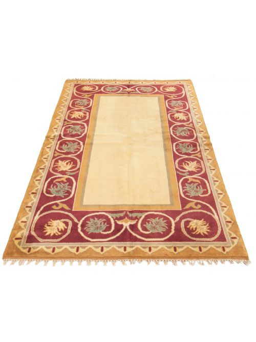 Turkish Melis 5'7" x 8'5" Hand-knotted Wool Rug 