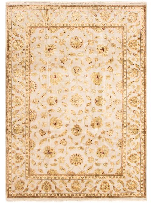 Indian Harrir Select 8'6" x 11'11" Hand-knotted Silk, Wool Rug 