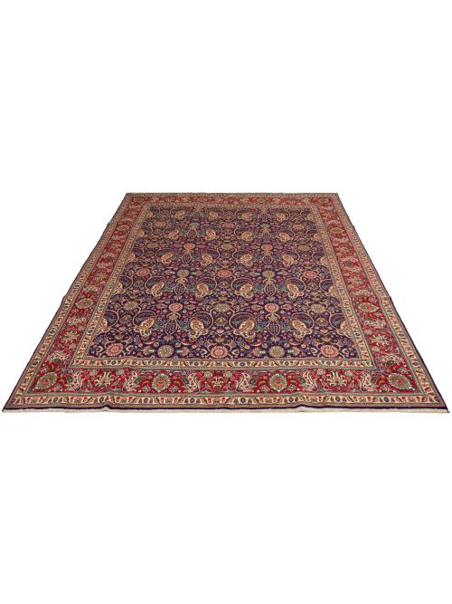 Persian Tabriz 9'11" x 12'8" Hand-knotted Wool Rug 