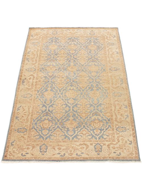 Indian Finest Oushak 5'2" x 7'11" Hand-knotted Wool Rug 