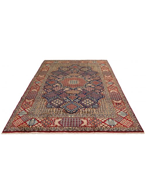 Persian Isfahan 9'11" x 14'4" Hand-knotted Wool Rug 