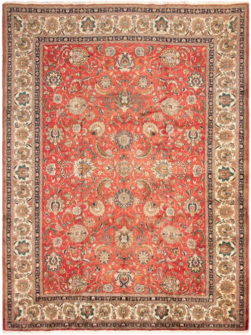 Persian Tabriz 11'3" x 14'9" Hand-knotted Wool Rug 
