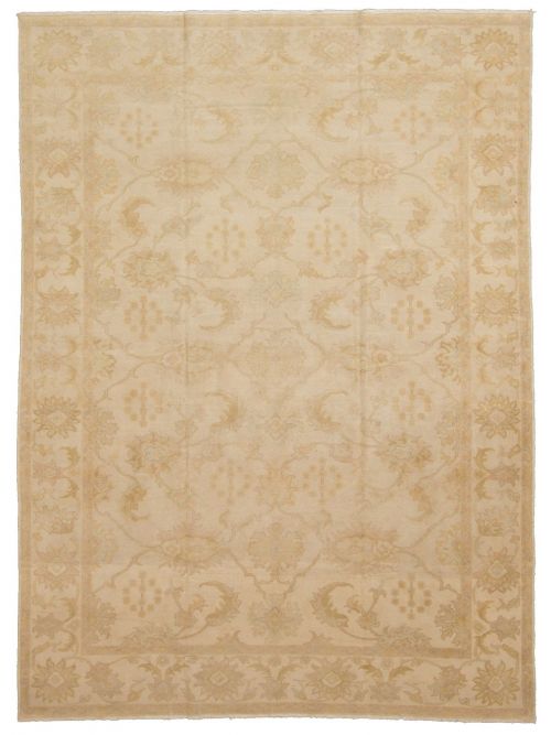 Turkish Anatolian Authentic 7'5" x 10'5" Hand-knotted Wool Rug 