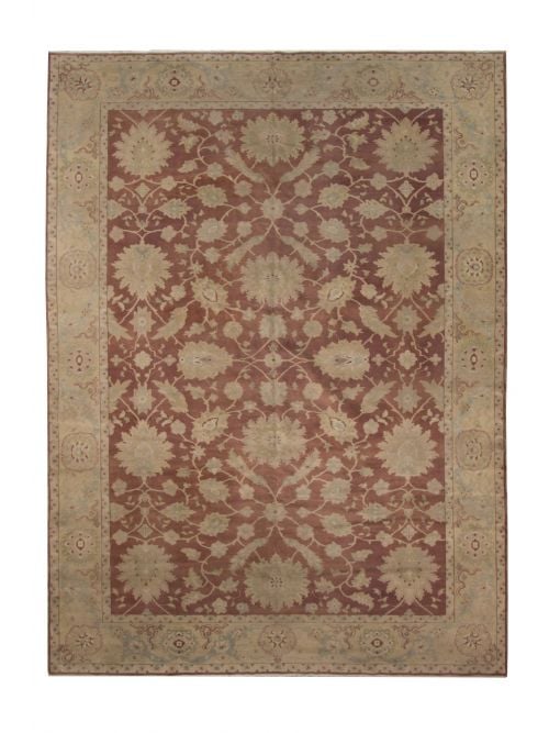 Turkish Anatolian Authentic 10'2" x 13'10" Hand-knotted Wool Rug 