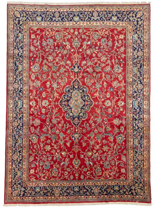 Persian Kerman 8'11" x 12'3" Hand-knotted Wool Rug 