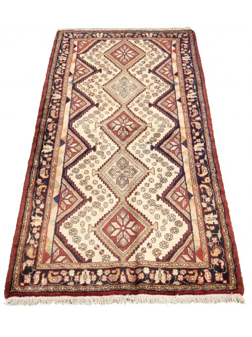 Persian Hamadan 3'1" x 5'10" Hand-knotted Wool Rug 