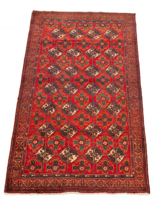 Turkish Authentic Turkish 3'1" x 5'11" Hand-knotted Wool Rug 