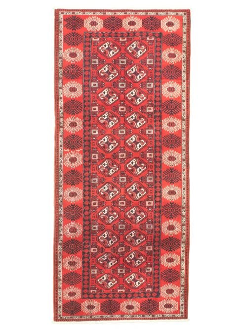 Russia Shiravan Bokhara 3'10" x 9'8" Hand-knotted Wool Rug 