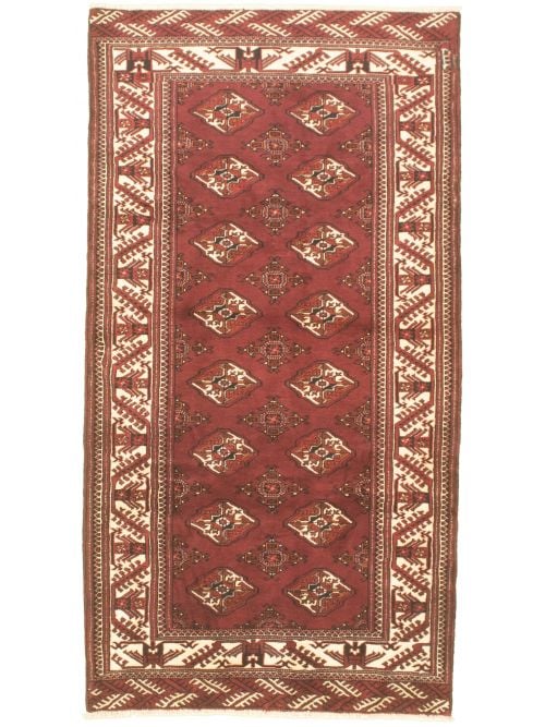 Russia Shiravan Bokhara 3'10" x 7'9" Hand-knotted Wool Rug 