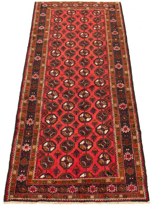 Russia Shiravan Bokhara 4'1" x 9'6" Hand-knotted Wool Rug 