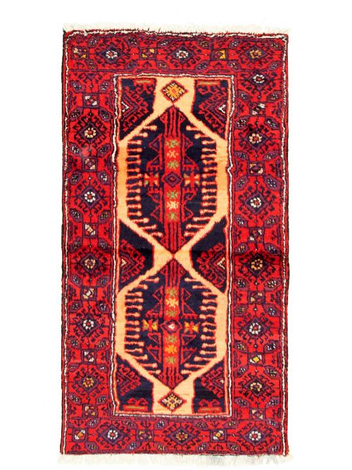 Afghan Akhjah 3'3" x 6'0" Hand-knotted Wool Rug 