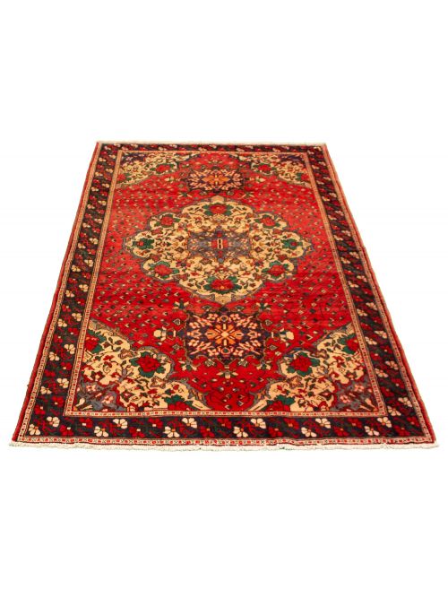 Turkish Melis 5'1" x 9'6" Hand-knotted Wool Rug 