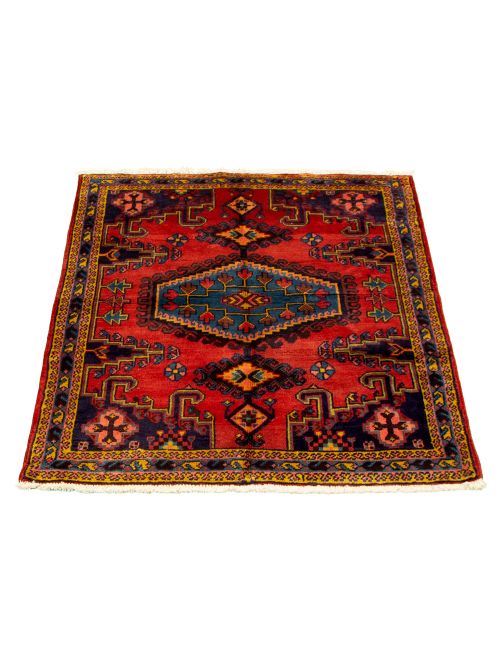 Persian Wiss 3'7" x 4'11" Hand-knotted Wool Rug 
