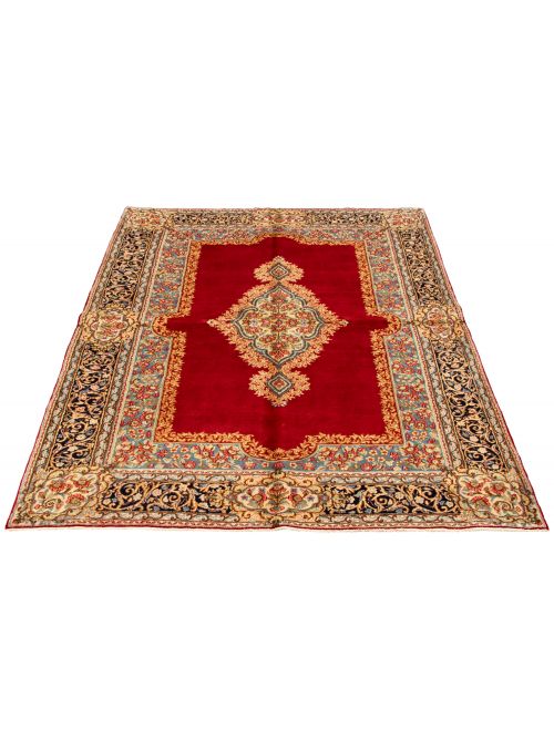 Persian Kerman 6'11" x 9'8" Hand-knotted Wool Rug 