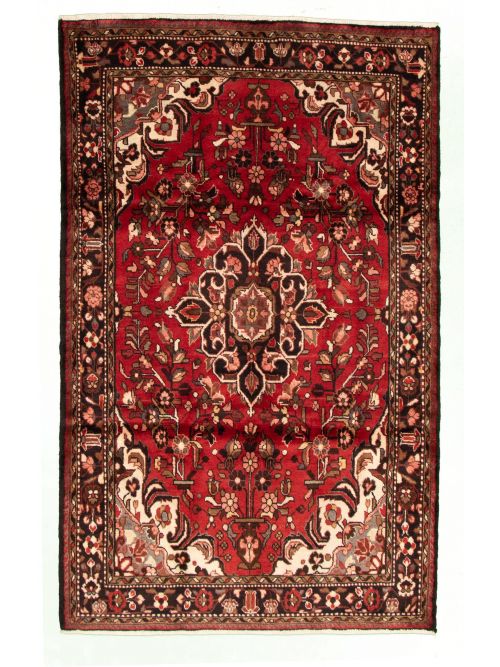 Persian Borchelu 5'3" x 8'7" Hand-knotted Wool Rug 