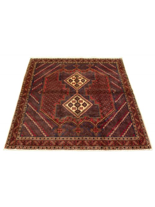 Persian Afshar 5'5" x 7'2" Hand-knotted Wool Rug 