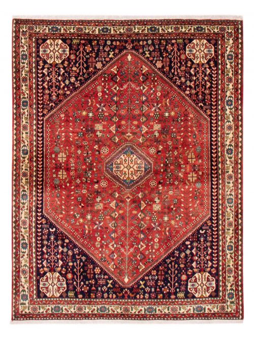 Persian Abadeh 5'1" x 6'7" Hand-knotted Wool Rug 