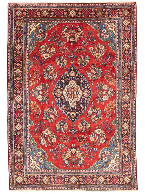 Persian Wiss 6'10" x 9'6" Hand-knotted Wool Rug 