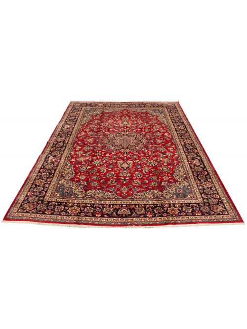 Persian Isfahan 9'5" x 13'0" Hand-knotted Wool Rug 