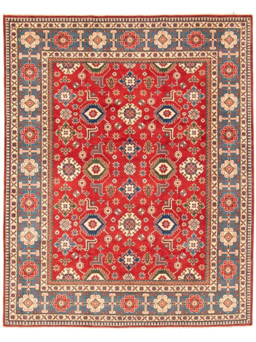 Afghan Finest Ghazni 8'1" x 10'1" Hand-knotted Wool Rug 
