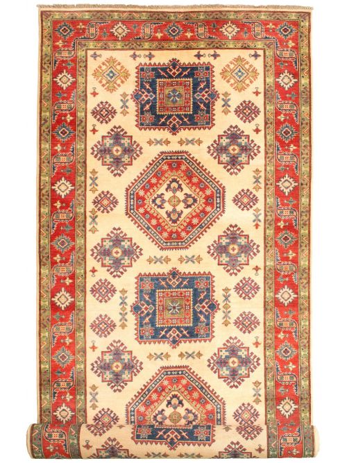 Afghan Finest Ghazni 5'2" x 19'3" Hand-knotted Wool Rug 